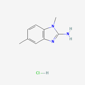 1,5-Dimethyl-1H-benzo[d]imidazol-2-amine hydrochloride