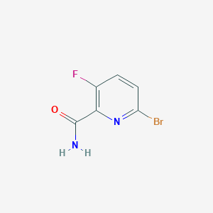 6-Bromo-3-fluoropicolinamide