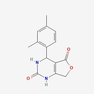 4-(2,4-Dimethylphenyl)-3,4-dihydrofuro[3,4-d]pyrimidine-2,5(1H,7H)-dione