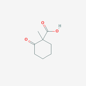 molecular formula C8H12O3 B117847 1-Methyl-2-oxocyclohexanecarboxylic acid CAS No. 152212-15-2