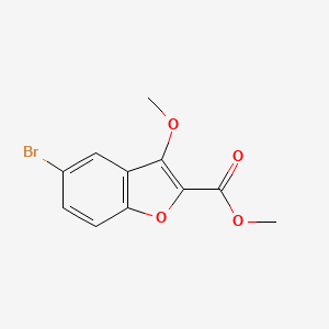 Methyl 5-bromo-3-methoxybenzofuran-2-carboxylate