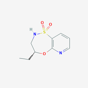 (R)-4-ethyl-3,4-dihydro-2H-pyrido[2,3-b][1,4,5]oxathiazepine 1,1-dioxide