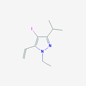 1-Ethyl-4-iodo-3-isopropyl-5-vinyl-1H-pyrazole