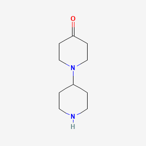 molecular formula C10H18N2O B11785046 [1,4'-Bipiperidin]-4-one 