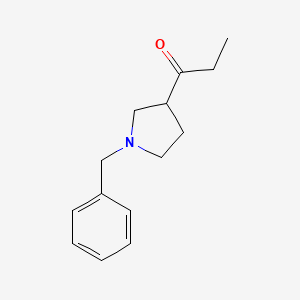 1-(1-Benzylpyrrolidin-3-yl)propan-1-one