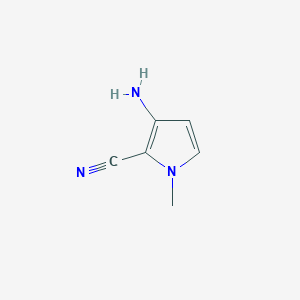 3-Amino-1-methyl-1H-pyrrole-2-carbonitrile