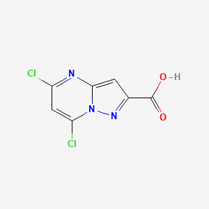 5,7-Dichloropyrazolo[1,5-a]pyrimidine-2-carboxylicacid