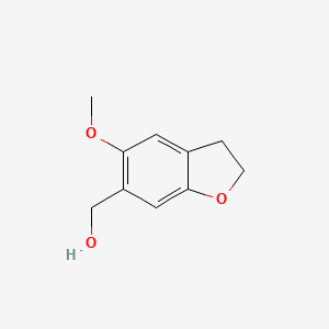 (5-Methoxy-2,3-dihydrobenzofuran-6-yl)methanol