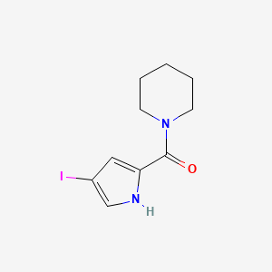 (4-Iodo-1H-pyrrol-2-yl)(piperidin-1-yl)methanone