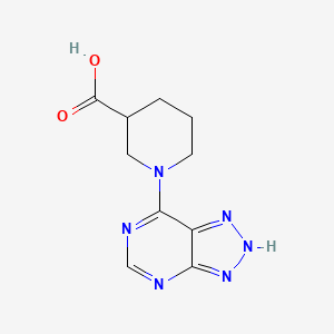 1-(1H-[1,2,3]Triazolo[4,5-d]pyrimidin-7-yl)piperidine-3-carboxylic acid