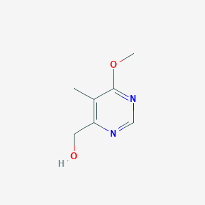 molecular formula C7H10N2O2 B11785157 (6-Methoxy-5-methylpyrimidin-4-YL)methanol 