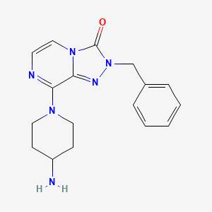 8-(4-Aminopiperidin-1-yl)-2-benzyl-[1,2,4]triazolo[4,3-a]pyrazin-3(2H)-one