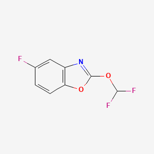 2-(Difluoromethoxy)-5-fluorobenzo[d]oxazole