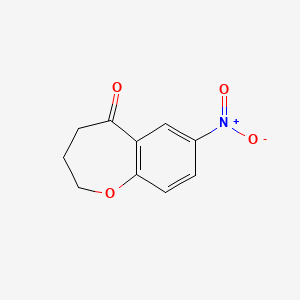 molecular formula C6H7NO4 B1178536 Nitrobenzooxipenone CAS No. 127283-63-0