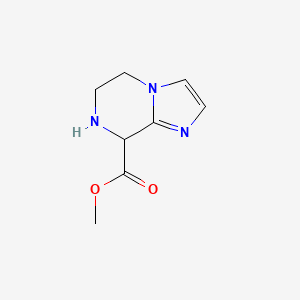 Methyl 5,6,7,8-tetrahydroimidazo[1,2-a]pyrazine-8-carboxylate