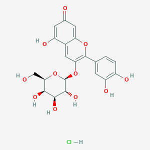 molecular formula C14H18O4 B1178546 Asterin (terpine) CAS No. 128808-27-5