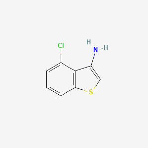 4-Chlorobenzo[b]thiophen-3-amine