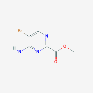 Methyl 5-bromo-4-(methylamino)pyrimidine-2-carboxylate