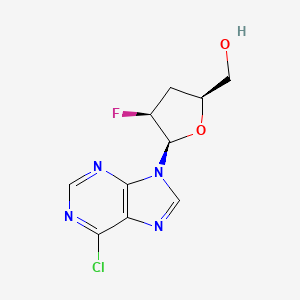 molecular formula C5H7N3S B1178559 2-Cl-2'-F-ddP CAS No. 132722-95-3