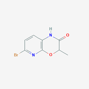 6-Bromo-3-methyl-1H-pyrido[2,3-b][1,4]oxazin-2(3H)-one