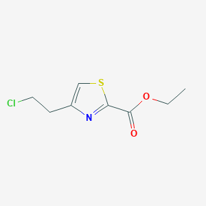 Ethyl 4-(2-chloroethyl)thiazole-2-carboxylate