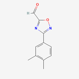 3-(3,4-Dimethylphenyl)-1,2,4-oxadiazole-5-carbaldehyde