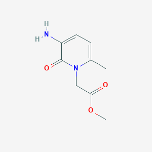 Methyl2-(3-amino-6-methyl-2-oxopyridin-1(2H)-yl)acetate