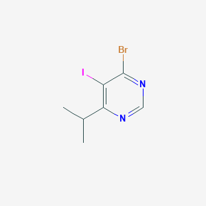 4-Bromo-5-iodo-6-isopropylpyrimidine