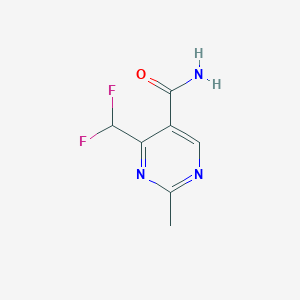 4-(Difluoromethyl)-2-methylpyrimidine-5-carboxamide