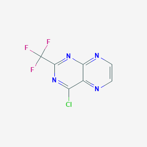 4-Chloro-2-(trifluoromethyl)pteridine