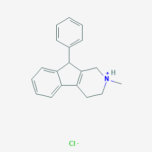 molecular formula C19-H19-N.Cl-H B117861 Phenindamine hydrochloride CAS No. 5503-08-2
