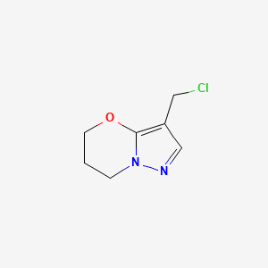 3-(Chloromethyl)-6,7-dihydro-5H-pyrazolo[5,1-b][1,3]oxazine