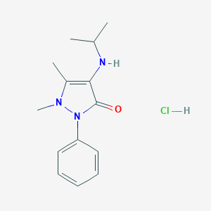 molecular formula C14H20ClN3O B117863 Ramifenazone Hydrochloride CAS No. 18342-39-7