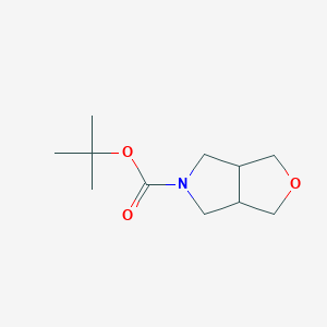 tert-Butyl tetrahydro-1H-furo[3,4-c]pyrrole-5(3H)-carboxylate