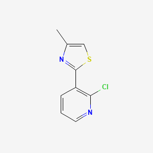 2-(2-Chloropyridin-3-yl)-4-methylthiazole