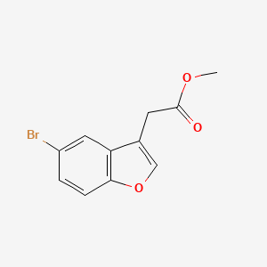 Methyl 2-(5-bromobenzofuran-3-yl)acetate