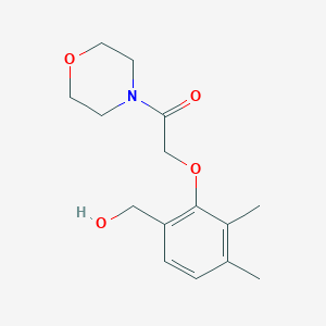 2-(6-(Hydroxymethyl)-2,3-dimethylphenoxy)-1-morpholinoethanone