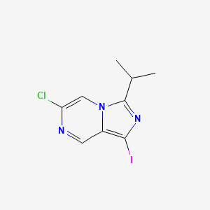 6-Chloro-1-iodo-3-isopropylimidazo[1,5-a]pyrazine