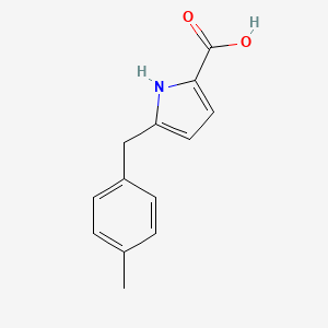 5-(4-Methylbenzyl)-1H-pyrrole-2-carboxylic acid