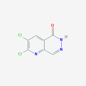 2,3-Dichloropyrido[2,3-d]pyridazin-5(6H)-one