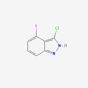 3-Chloro-4-iodo-1H-indazole