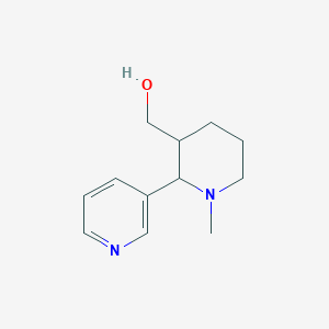 (1-Methyl-2-(pyridin-3-yl)piperidin-3-yl)methanol