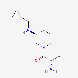 (S)-2-Amino-1-((S)-3-((cyclopropylmethyl)amino)piperidin-1-yl)-3-methylbutan-1-one