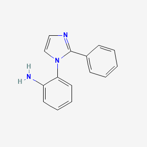 2-(2-Phenyl-1H-imidazol-1-YL)aniline