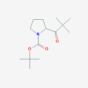 tert-Butyl 2-pivaloylpyrrolidine-1-carboxylate