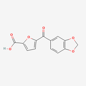 5-(Benzo[d][1,3]dioxole-5-carbonyl)furan-2-carboxylic acid