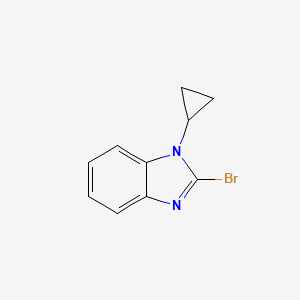 2-Bromo-1-cyclopropyl-1H-benzo[d]imidazole