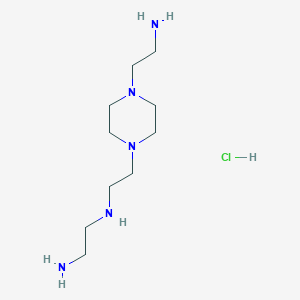 N1-(2-(4-(2-Aminoethyl)piperazin-1-yl)ethyl)ethane-1,2-diamine hydrochloride