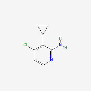 4-Chloro-3-cyclopropylpyridin-2-amine