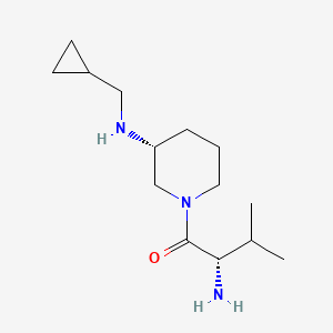 (S)-2-Amino-1-((R)-3-((cyclopropylmethyl)amino)piperidin-1-yl)-3-methylbutan-1-one